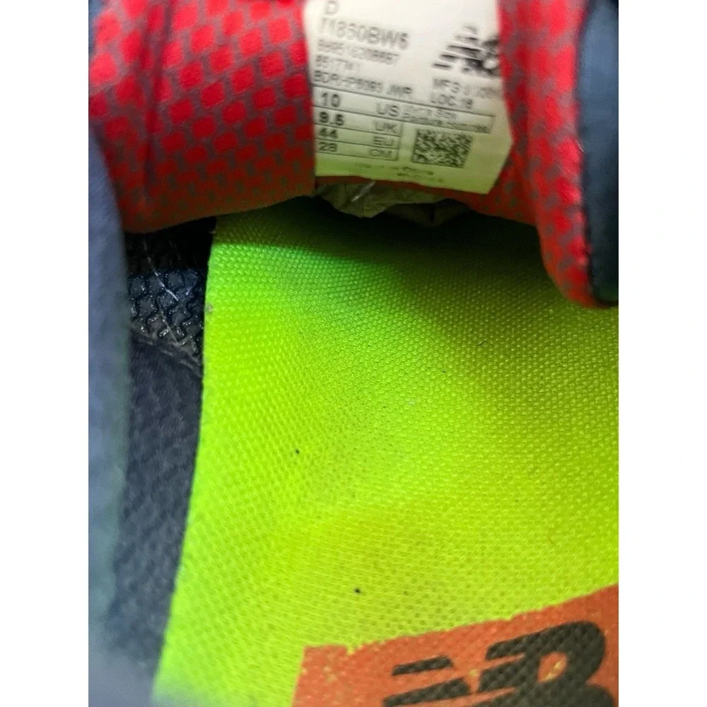 New Balance 860v6 Running Shoes Sneakers Mens Size 10 Blue Workout Training Gym - Picture 12 of 13